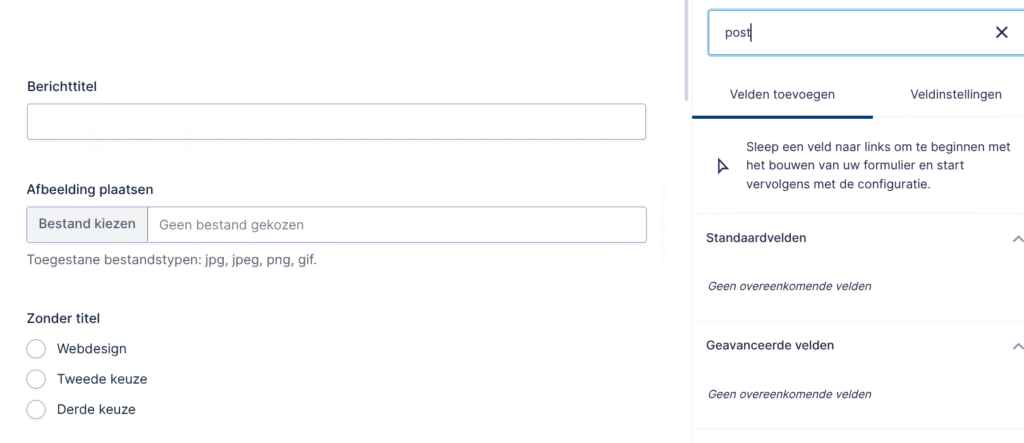 Een voorbeeld van een interactieve offerte calculator gebouwd met Gravity Forms, die automatisch de totaalprijs berekent.